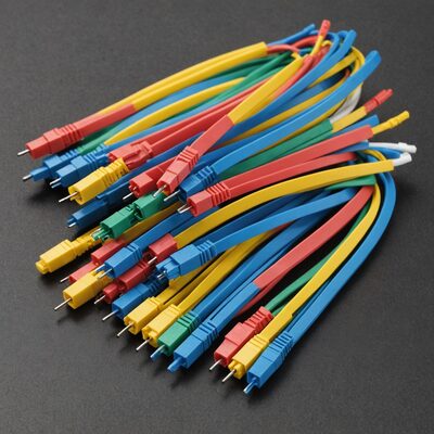 Faserpigtail SC OS2 G657A2-farbiges Set - 12 Stück