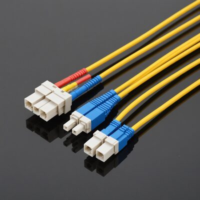 Faserpigtail ST OS2 G652D-Gelb - 1 Stück