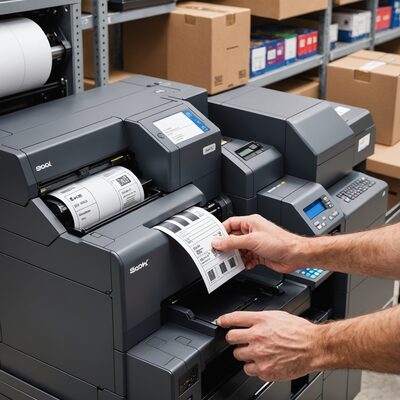 Etikettendruckerzubehör