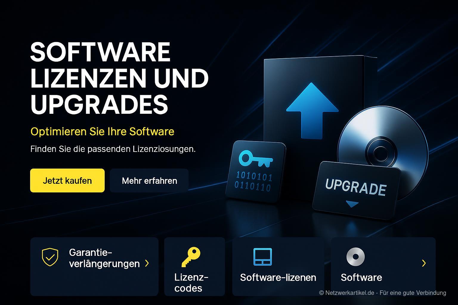 Software-Lizenzen und Upgrades online kaufen