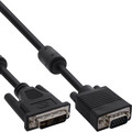 InLine DVI DVI-A 12+5 -> VGA Kabel schwarz 2 Meter InLine DVI Kabel schwarz 2 Meter