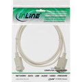 InLine Seriell / Parallel Nullmodemkabel Kabel beige 3 Meter InLine Seriell / Parallel Kabel beige 3 Meter