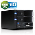 Fantec HDD Gehäuse / externe HDD Mehrfach-Gehäuse schwarz 3,5 Zoll Fantec HDD Gehäuse / externe HDD schwarz 3,5 Zoll