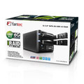 Fantec HDD Gehäuse / externe HDD Mehrfach-Gehäuse schwarz 3,5 Zoll Fantec HDD Gehäuse / externe HDD schwarz 3,5 Zoll