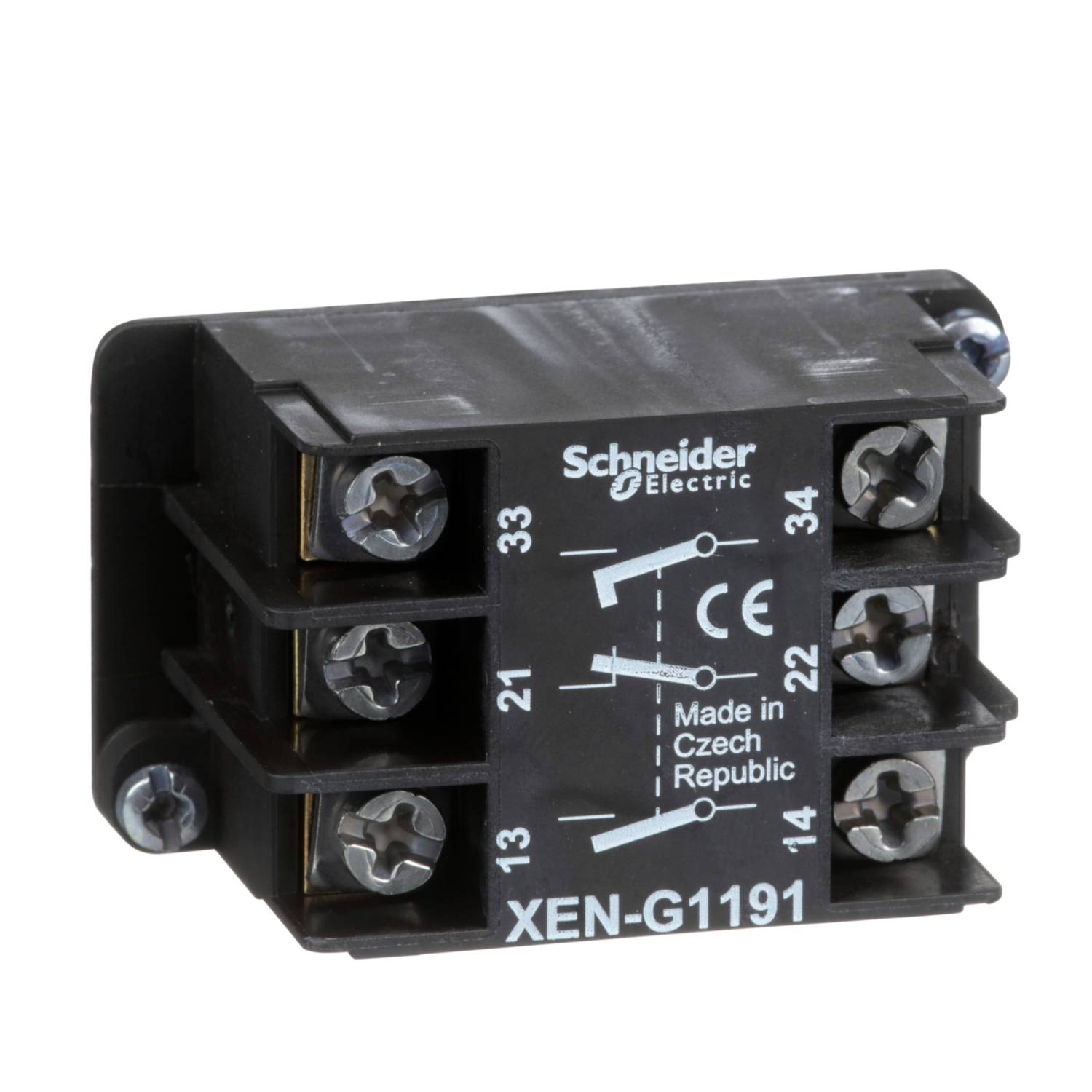 3389110645705 - XENG1191 XENG1191 Hilfsschalter 1 Öffner 2 Schließer 1 St - Schneider Electric