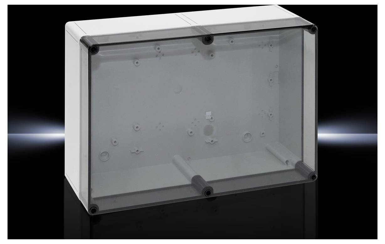 Rittal Klemmenkasten tr PK 9523100 360x254x111mm transparentem Deckel Rittal Klemmenkasten tr PK 9523100 360x254x111mm transparentem Deckel