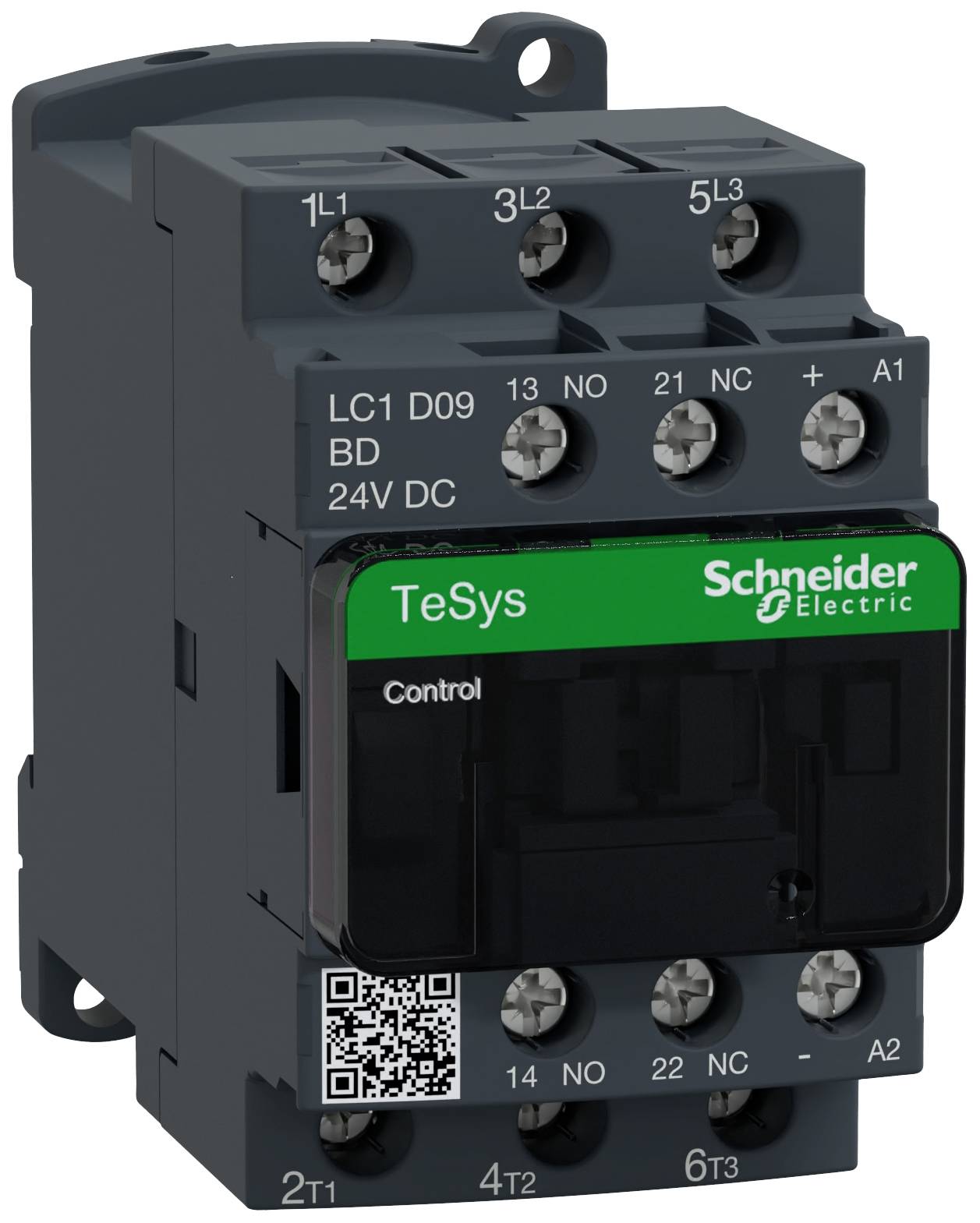 3389110353075 - Schneider Leistungsschütz LC1D 3p +1S+1Ö 4 kW 9 A 400 V AC3 Spule 24 V DC LC1D09BD 3389110353075 - Schneider Leistungsschütz LC1D 3p +1S+1Ö 4 kW 9 A 400 V AC3 Spule 24 V DC LC1D09BD
