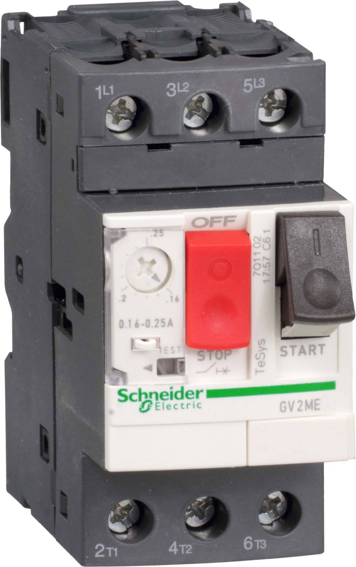 GS Motorschutzschalter GV2ME10 C Tesys 4-6,3A GS Motorschutzschalter GV2ME10 C Tesys 4-6,3A