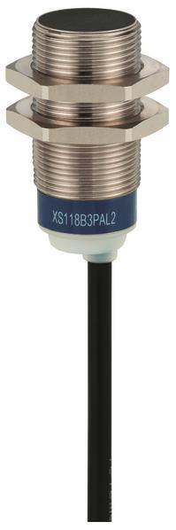 Telemecanique XS518B1DAL2 Näherungssch. ind M18 L62mm Ms Sn5mm 12-48VDC 2m Kabel Telemecanique XS518B1DAL2 Näherungssch. ind M18 L62mm Ms Sn5mm 12-48VDC 2m Kabel
