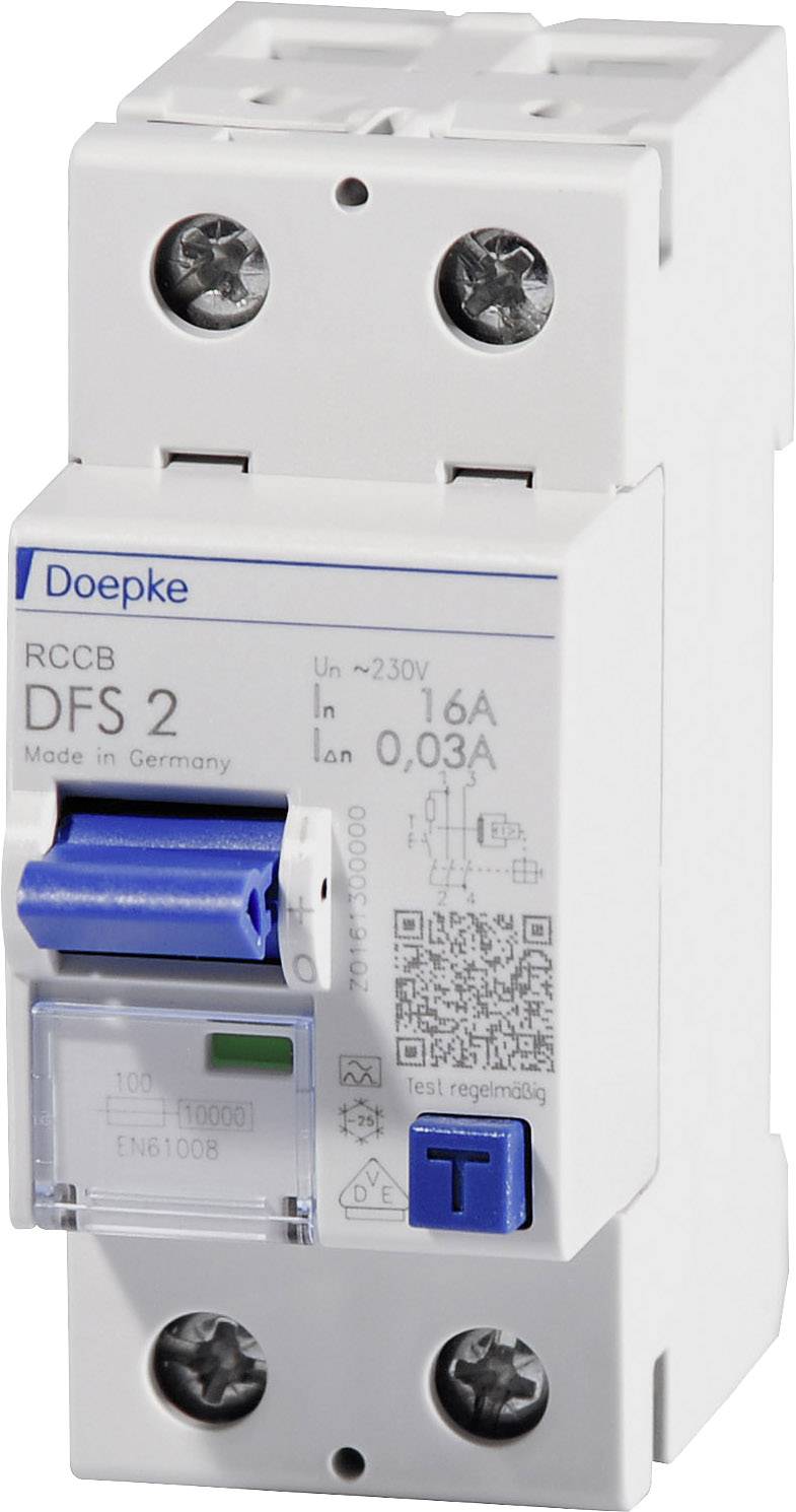 4014712069299 - Doepke 09124601 DFS2 025-2 003-A 2polig 25 003A Fehlerstrom-Schutzschalter A 2polig 25 A 003 A 230 V 4014712069299 - Doepke 09124601 DFS2 025-2 003-A 2polig 25 003A Fehlerstrom-Schutzschalter A 2polig 25 A 003 A 230 V