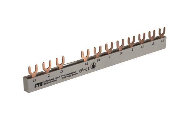 FTG Gabel E11 3p 212mm 10qmm ESFI8LS Sammelschiene Eurovario f.Fi LS FTG Gabel E11 3p 212mm 10qmm ESFI8LS Sammelschiene Eurovario f.Fi LS