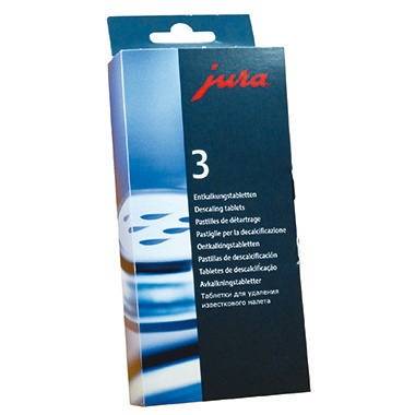 Jura Entkalkungstabletten (3x3 Tabletten/Packung) Nr. 61848 Jura Entkalkungstabletten (3x3 Tabletten/Packung) Nr. 61848
