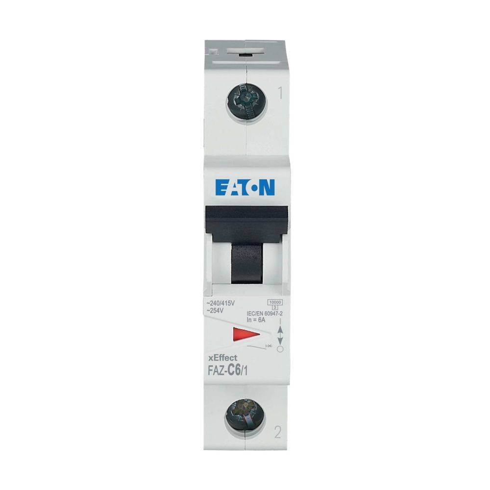 EATON FAZ-C6/1 LS-Schalter 6A 1p 278555 C-Char 278555 EATON FAZ-C6/1 LS-Schalter 6A 1p 278555 C-Char 278555
