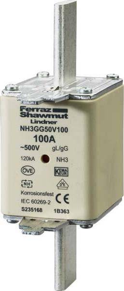 Mersen 1B385.000000 NH3 425A gG 500V NH-Sicherung sfü spannungsführend Mersen 1B385.000000 NH3 425A gG 500V NH-Sicherung sfü spannungsführend