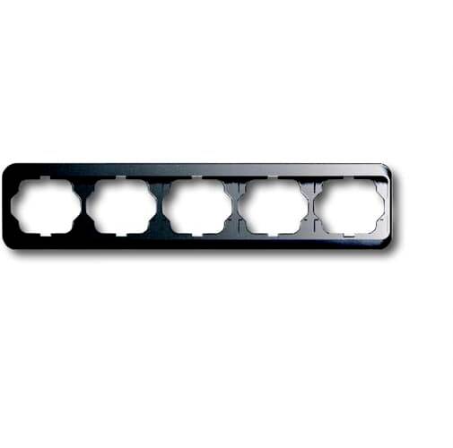 4011395168707 - BJ alpha nea Rahmen 1725-20 5fach platin waagerecht 4011395168707 - BJ alpha nea Rahmen 1725-20 5fach platin waagerecht
