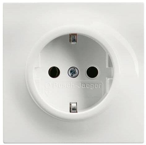 4011395542101 - BJ impuls Schuko Kombi 20EUC-74 alpinweiss 4011395542101 - BJ impuls Schuko Kombi 20EUC-74 alpinweiss