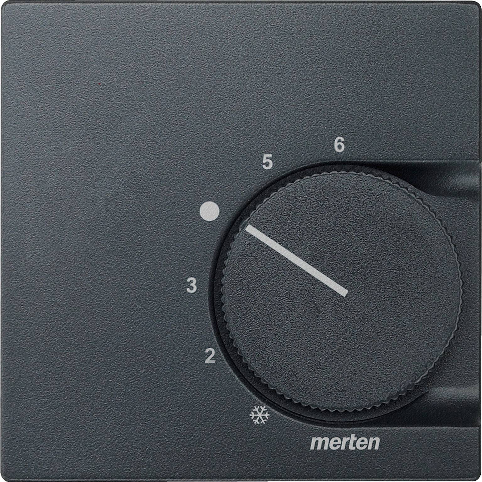 Merten Zentralplatte f.RTR 536214 m.Wechselk. anthrazit System M Merten Zentralplatte f.RTR 536214 m.Wechselk. anthrazit System M