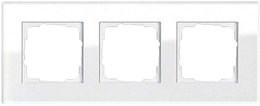 4010337213123 - GIRA 021312 Abdeckrahmen 3fach Esprit Glas Weiß 4010337213123 - GIRA 021312 Abdeckrahmen 3fach Esprit Glas Weiß