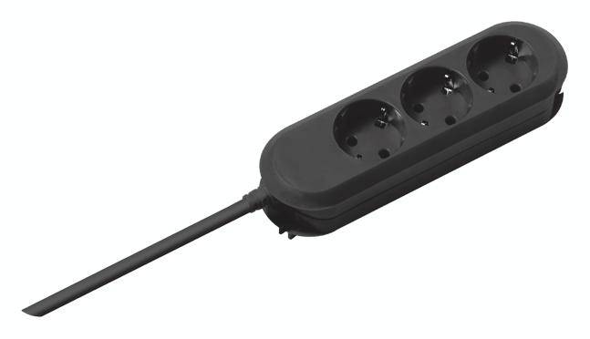 4016514003921 - SMART - Steckdosenleiste - Ausgangsanschlüsse 3 (CEE 7 17) - 15 m Schnur - Deutschland - Schwarz 4016514003921 - SMART - Steckdosenleiste - Ausgangsanschlüsse 3 (CEE 7 17) - 15 m Schnur - Deutschland - Schwarz