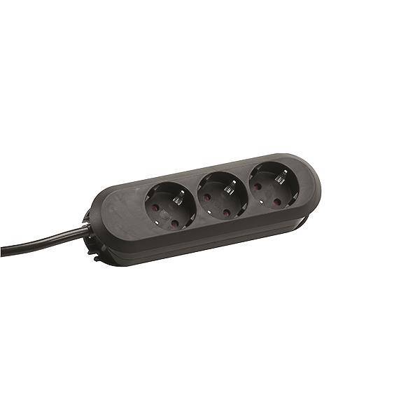 Bachmann Tischsteckdose 3xSchuko 388.171 schwarz Strom 3m Schuko Bachmann Tischsteckdose 3xSchuko 388.171 schwarz Strom 3m Schuko