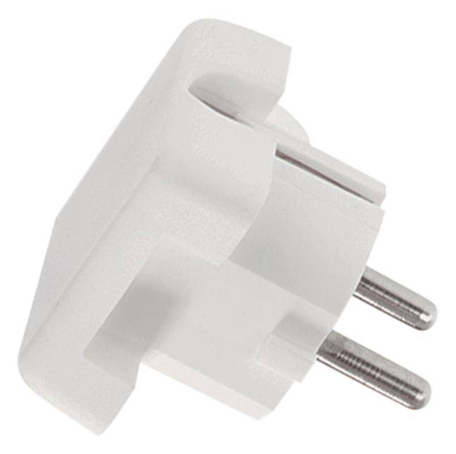 Bachmann Schukostecker Winkel 911.270 Fläche weiß Bachmann Schukostecker Winkel 911.270 Fläche weiß