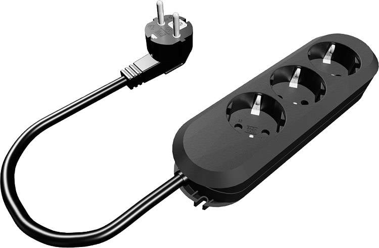 Bachmann Tischsteckdose 3xSchuko 387.170 schwarz Strom 1,5m Schuko Bachmann Tischsteckdose 3xSchuko 387.170 schwarz Strom 1,5m Schuko