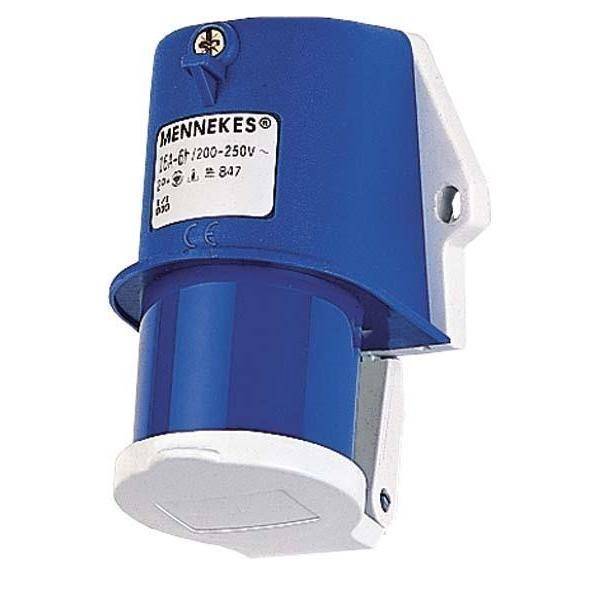 4015394133605 - Mm_unverified_brand - mennekes CEE-Gerätestecker 3p 16A 230V bl 6h IP44 Schraubkl rechtw Kst 847 4015394133605 - Mm_unverified_brand - mennekes CEE-Gerätestecker 3p 16A 230V bl 6h IP44 Schraubkl rechtw Kst 847
