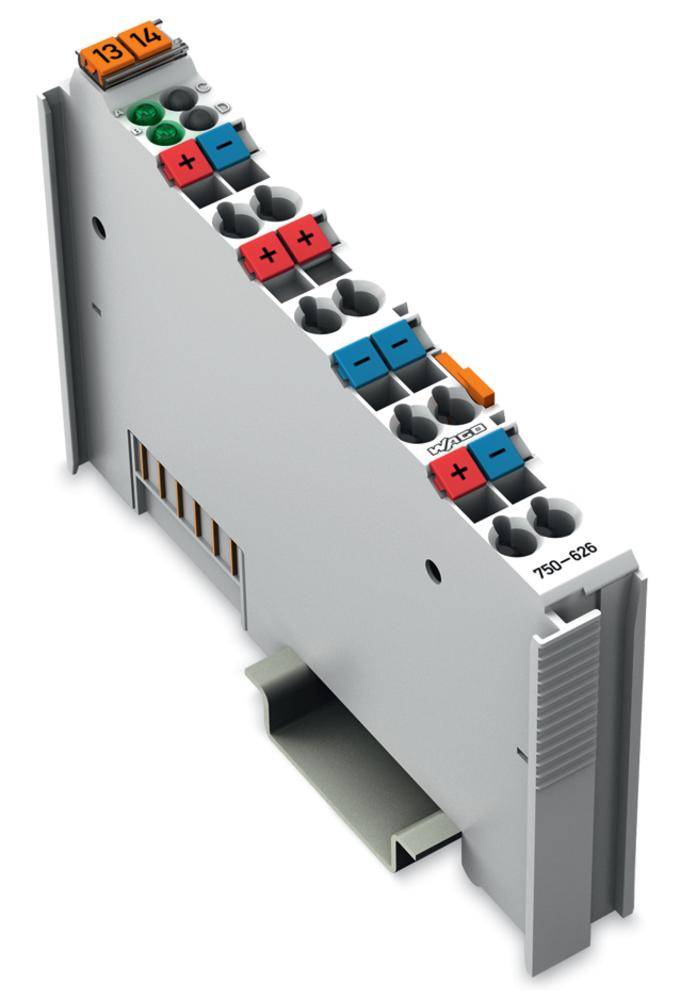 WAGO 750-626 Netzteilfilter,DC 24 V,lichtgrau WAGO 750-626 Netzteilfilter,DC 24 V,lichtgrau