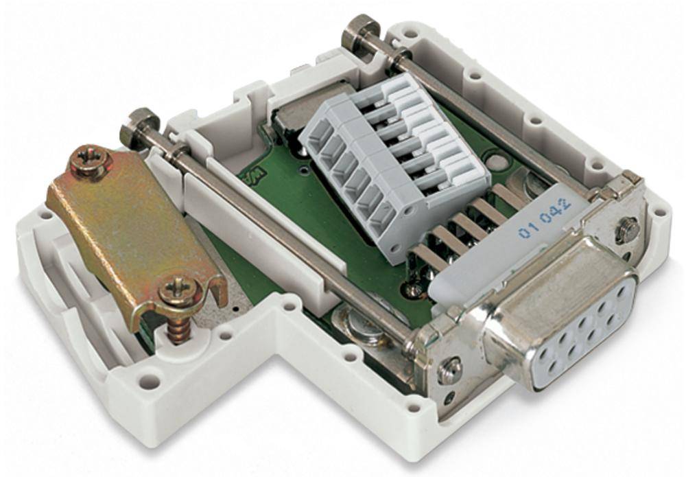 WAGO 750-963 CANopen-Feldbusstecker,mit D-Sub-Buchse,9-polig,lichtgrau WAGO 750-963 CANopen-Feldbusstecker,mit D-Sub-Buchse,9-polig,lichtgrau