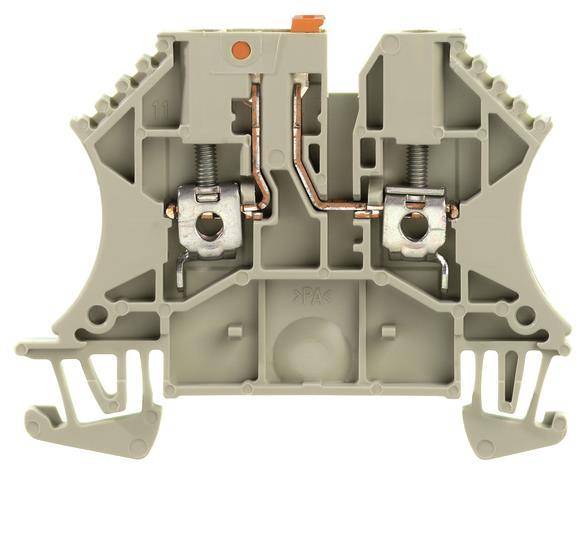 4032248458417 - Weidmüller WTR 25 Prüftrenn-Reihen- Klemme 25qmm Schraubanschl 1855610000 4032248458417 - Weidmüller WTR 25 Prüftrenn-Reihen- Klemme 25qmm Schraubanschl 1855610000