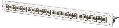 Metz Patch-Panel 24x8 Cat6 130921-E Modul Edelstahl Metz Patch-Panel 24x8 Cat6 130921-E Modul Edelstahl