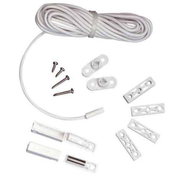 4016779506601 - ABB Magnet-Reedkontakt-Set MRS W mit Anschlusskabel weiss 4016779506601 - ABB Magnet-Reedkontakt-Set MRS W mit Anschlusskabel weiss