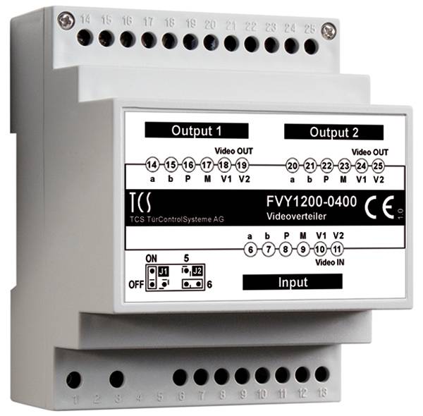 4035138012133 - TCS Videosignalverteiler FVY1200-0400 2fach VT02-SG 4035138012133 - TCS Videosignalverteiler FVY1200-0400 2fach VT02-SG
