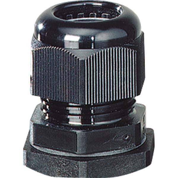 4012591103301 - Kabelverschraubung M25 pa sw unbeh 8mm IP67 ger Polyamid(PA) Zugentlastung ASS25 - schwarz - Hensel 4012591103301 - Kabelverschraubung M25 pa sw unbeh 8mm IP67 ger Polyamid(PA) Zugentlastung ASS25 - schwarz - Hensel