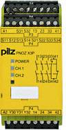 Pilz PNOZ X3P 24VDC 24VAC 3n/o 777310 1n/c 1so Sicherheitsschaltgerät