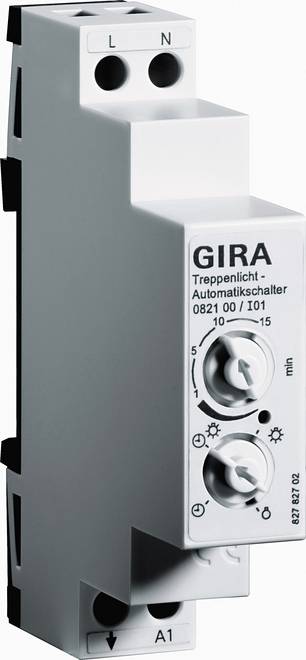 4010337821007 - GIRA 082100 Treppenlichtautomat REG Elektronik 4010337821007 - GIRA 082100 Treppenlichtautomat REG Elektronik