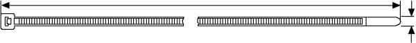 5022660329166 - Hellermann UB200C-B-PA66-BK(100) Kabelbinder 200x46 schwarz 138-00046 (Inhalt 100 Stück) 5022660329166 - Hellermann UB200C-B-PA66-BK(100) Kabelbinder 200x46 schwarz 138-00046 (Inhalt 100 Stück)
