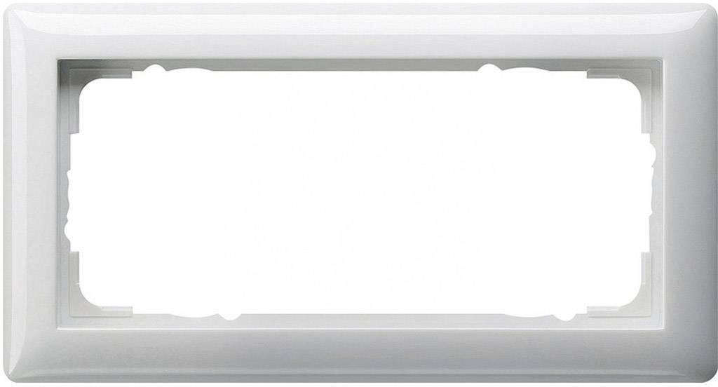 4010337001607 - GIRA 100203 Abdeckrahmen 2f oMittelsteg Standard 55 Reinweiß glänzend 4010337001607 - GIRA 100203 Abdeckrahmen 2f oMittelsteg Standard 55 Reinweiß glänzend
