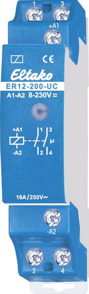 4010312205433 - ER12-200-UC Schaltrelais Nennspannung 230 v Schaltstrom (max) 16 a 2 Schließer 1 St - Eltako 4010312205433 - ER12-200-UC Schaltrelais Nennspannung 230 v Schaltstrom (max) 16 a 2 Schließer 1 St - Eltako