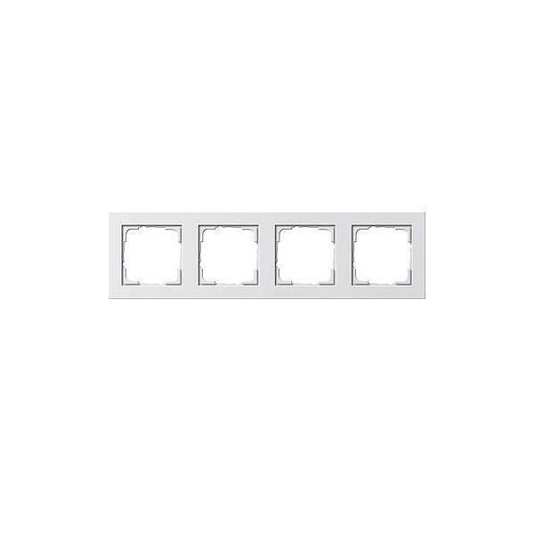 4010337214229 - GIRA 021422 Abdeckrahmen 4fach E2 Reinweiß seidenmatt 4010337214229 - GIRA 021422 Abdeckrahmen 4fach E2 Reinweiß seidenmatt