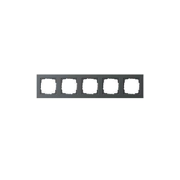 4010337215233 - GIRA 021523 Abdeckrahmen 5fach E2 Anthrazit 4010337215233 - GIRA 021523 Abdeckrahmen 5fach E2 Anthrazit