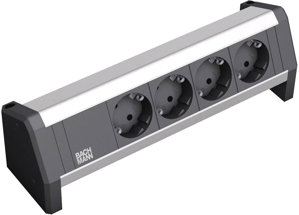 4016514018734 - 3391000 Steckdosenleiste 4fach Schwarz Aluminium Schutzkontakt 1 St 4016514018734 - 3391000 Steckdosenleiste 4fach Schwarz Aluminium Schutzkontakt 1 St