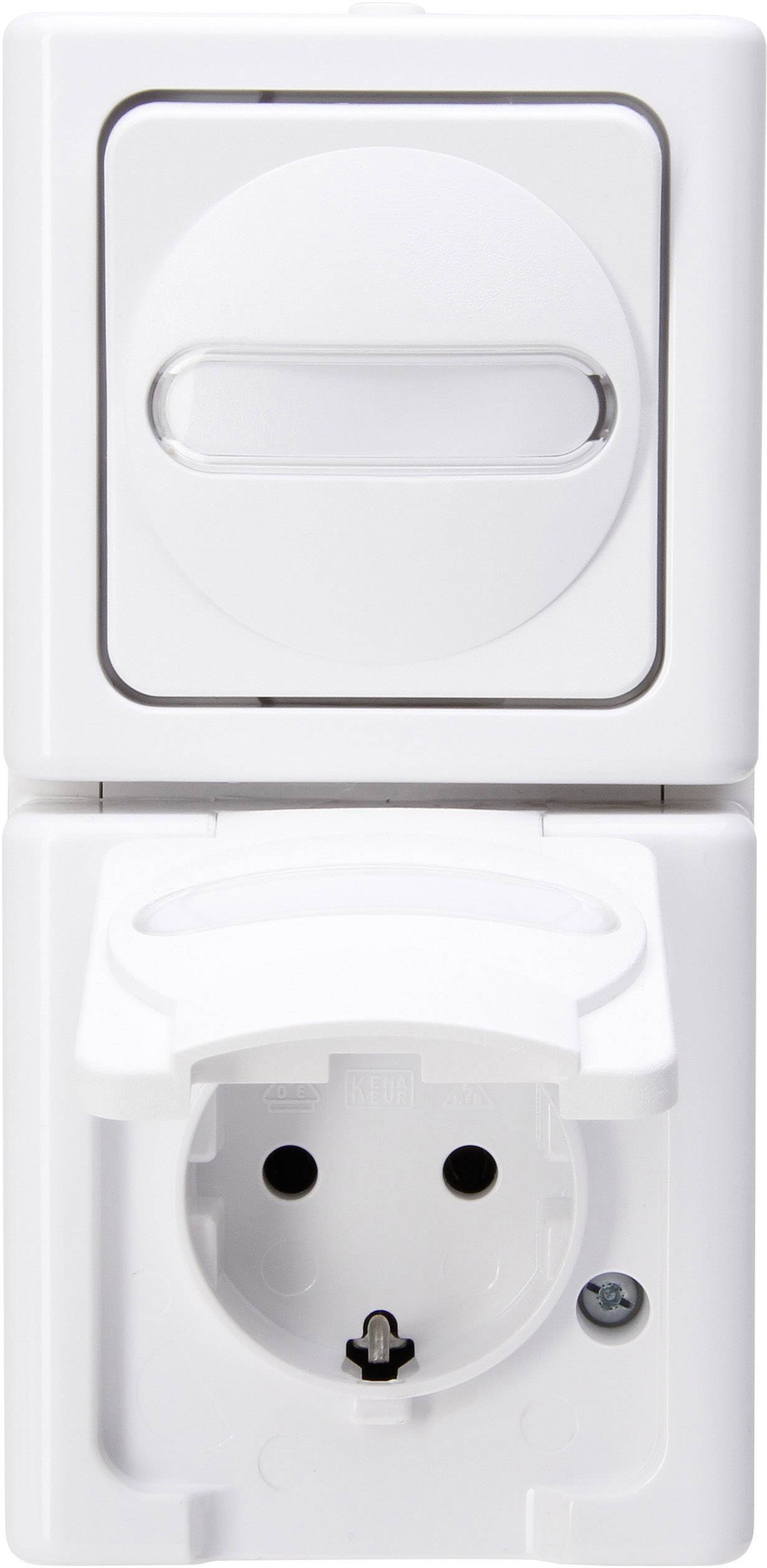 4008224338578 - KOPP APWG Blue Electric 130802000 Kombination Schuko & Wechsel weiß senkr 4008224338578 - KOPP APWG Blue Electric 130802000 Kombination Schuko & Wechsel weiß senkr