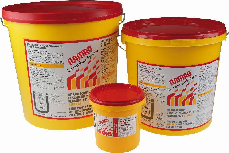 Flamro 20500 BMA 5kg Eimer Ablative Brandschutzbeschichtung in streichbar Flamro 20500 BMA 5kg Eimer Ablative Brandschutzbeschichtung in streichbar