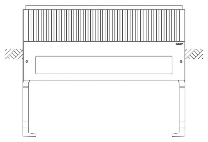 ABN Sockel Gr.2 f.Freiluftschrank SX007 4-feldrig breit H=900mm ABN Sockel Gr.2 f.Freiluftschrank SX007 4-feldrig breit H=900mm