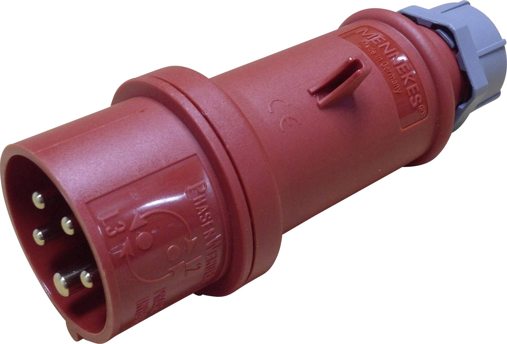 4015394201182 - CEE-Stecker 5p 16A IP44 ProTOP 400V rt 6h Phasenwender Schraubkl ger Kst 3319A - Mennekes 4015394201182 - CEE-Stecker 5p 16A IP44 ProTOP 400V rt 6h Phasenwender Schraubkl ger Kst 3319A - Mennekes