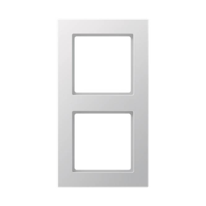 4011377026582 - JG Rahmen 2fach AC 582 AL Aluminium 4011377026582 - JG Rahmen 2fach AC 582 AL Aluminium
