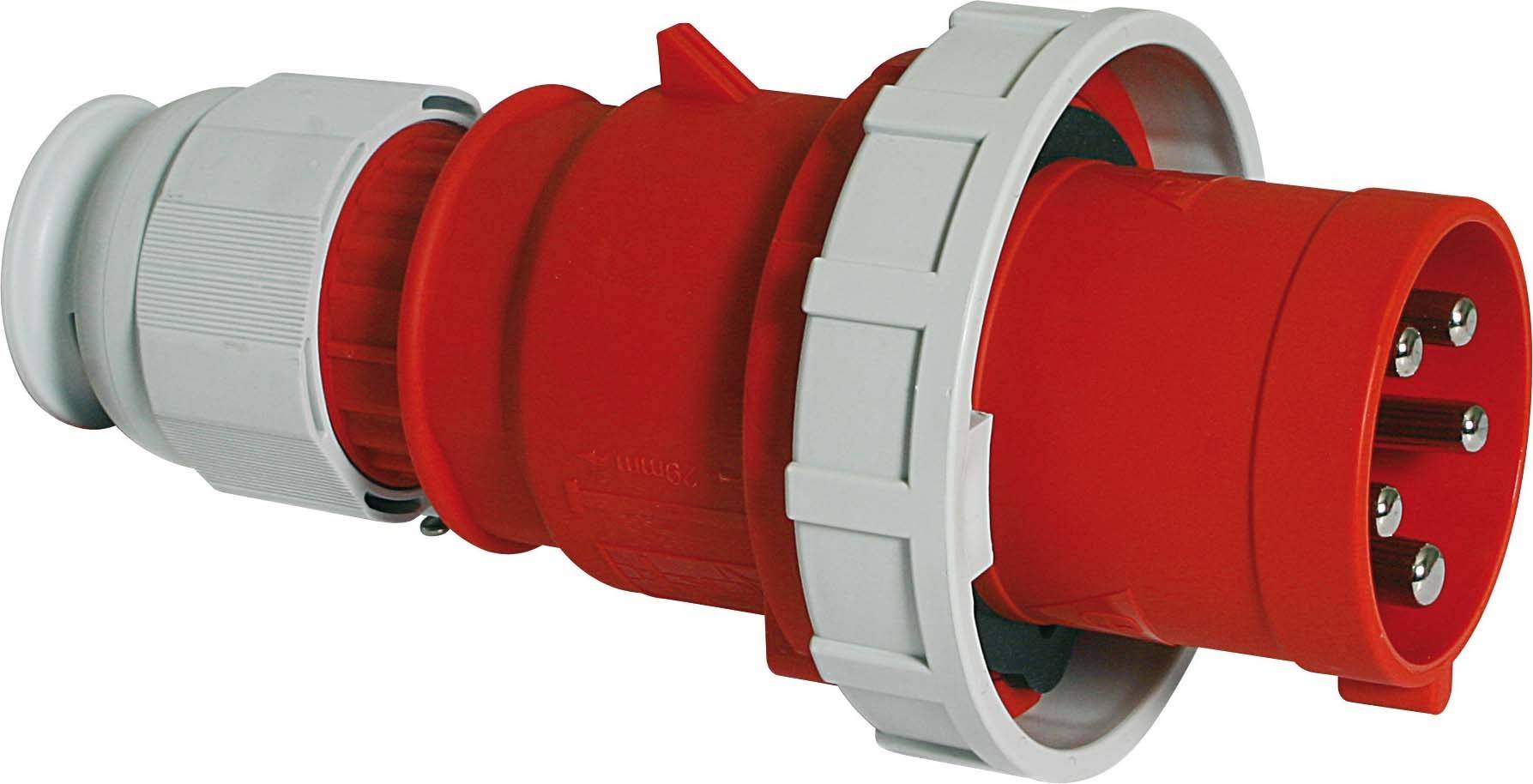 BALS CEE Stecker 63A 5-polig 6h 2189 IP67 400V TE-Plus mit Multi-Grip BALS CEE Stecker 63A 5-polig 6h 2189 IP67 400V TE-Plus mit Multi-Grip
