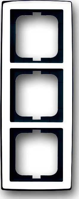 4011395113073 - BJ solo Rahmen 1723-80G 3fach chrom glanz 4011395113073 - BJ solo Rahmen 1723-80G 3fach chrom glanz