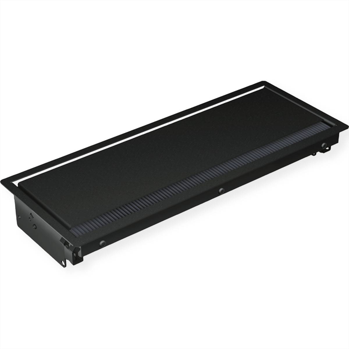 4016514030705 - Bachmann CONI Einbaurahmen lang 911003 schwarz RAL9005 4016514030705 - Bachmann CONI Einbaurahmen lang 911003 schwarz RAL9005